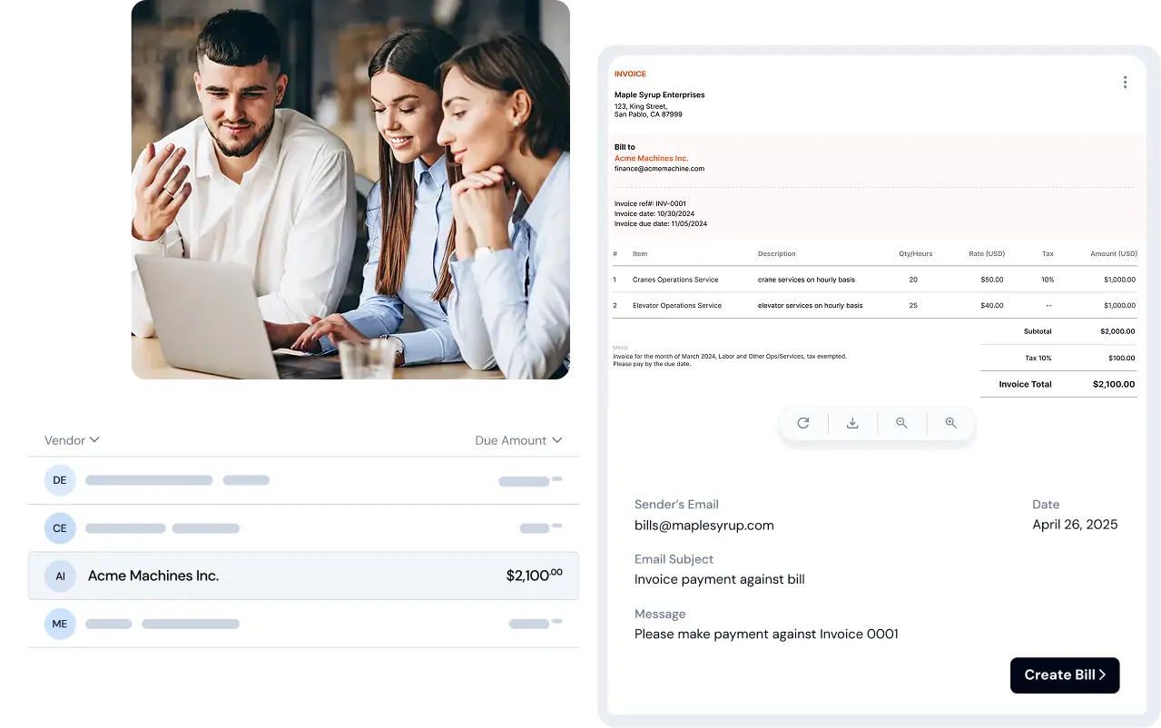 Turn messy bills into pay-ready data in seconds